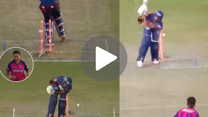 [Watch] Trent Boult's 'Unplayable' Delivery Ends Padikkal's Painful Stay For A 3-Ball Duck
